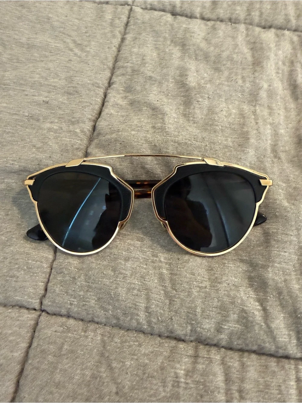 Dior “So Real” sunglasses with case